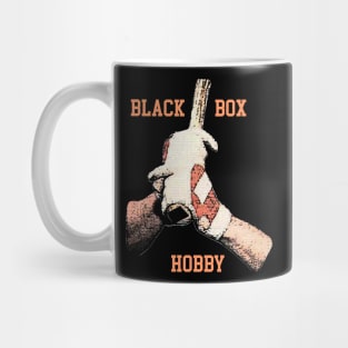 Black Box Hobby Logo with Orange Lettering Mug